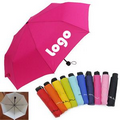 Mini 190T Polyester Manual Folding Umbrella